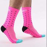 Compra en promoción el calcetin de ciclismo rosa