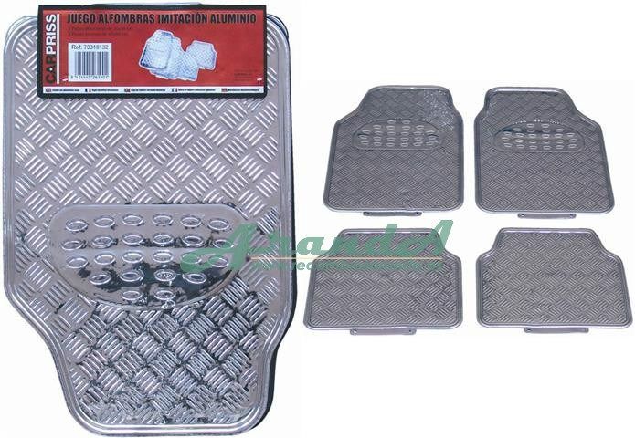 Alfombrillas de coche de aluminio